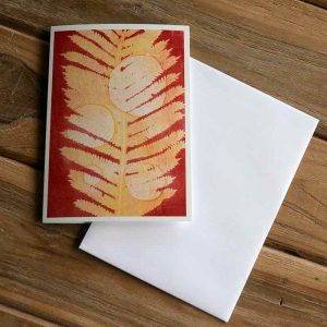 Blank Greeting Card - Sunrise - by Kim Herringe