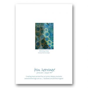 Morning Glory - card back