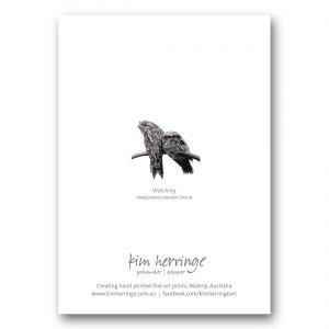 Watching - card back