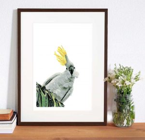 Ruffled Feathers giclee print