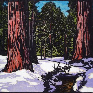 William Rice Big Trees in Snow