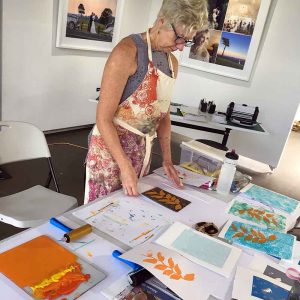 Colour and Reductive Linoprinting workshop - Jan