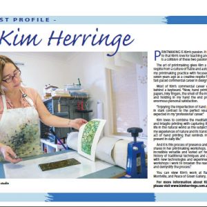 Hinterland Times Artist Profile - Kim Herringe
