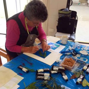 Private Group Printmaking Art Workshops Caloundra Arts Centre
