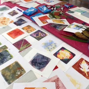 Private Group Printmaking Art Workshops Caloundra Arts Centre