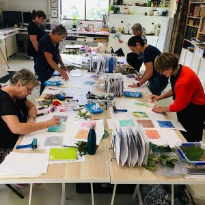Gelatin Plate Printing and Monotype Workshop May 2019