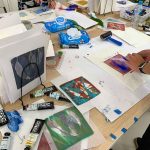 Gelatin Plate Printing and Monotype Workshop Sept 2019