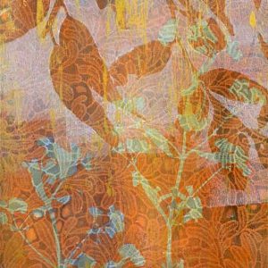 Botanical 8 - Gelatin Plate monotype print