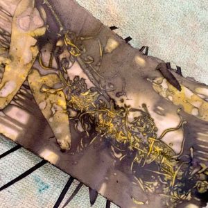 Eco-print on paper workshop November 2019