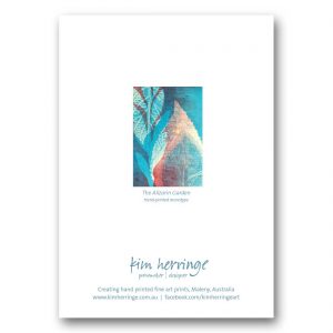 Alizarin Garden - card back