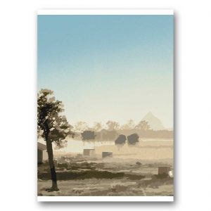 Beerwah Rising - card front