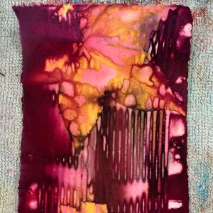 eco printing on paper