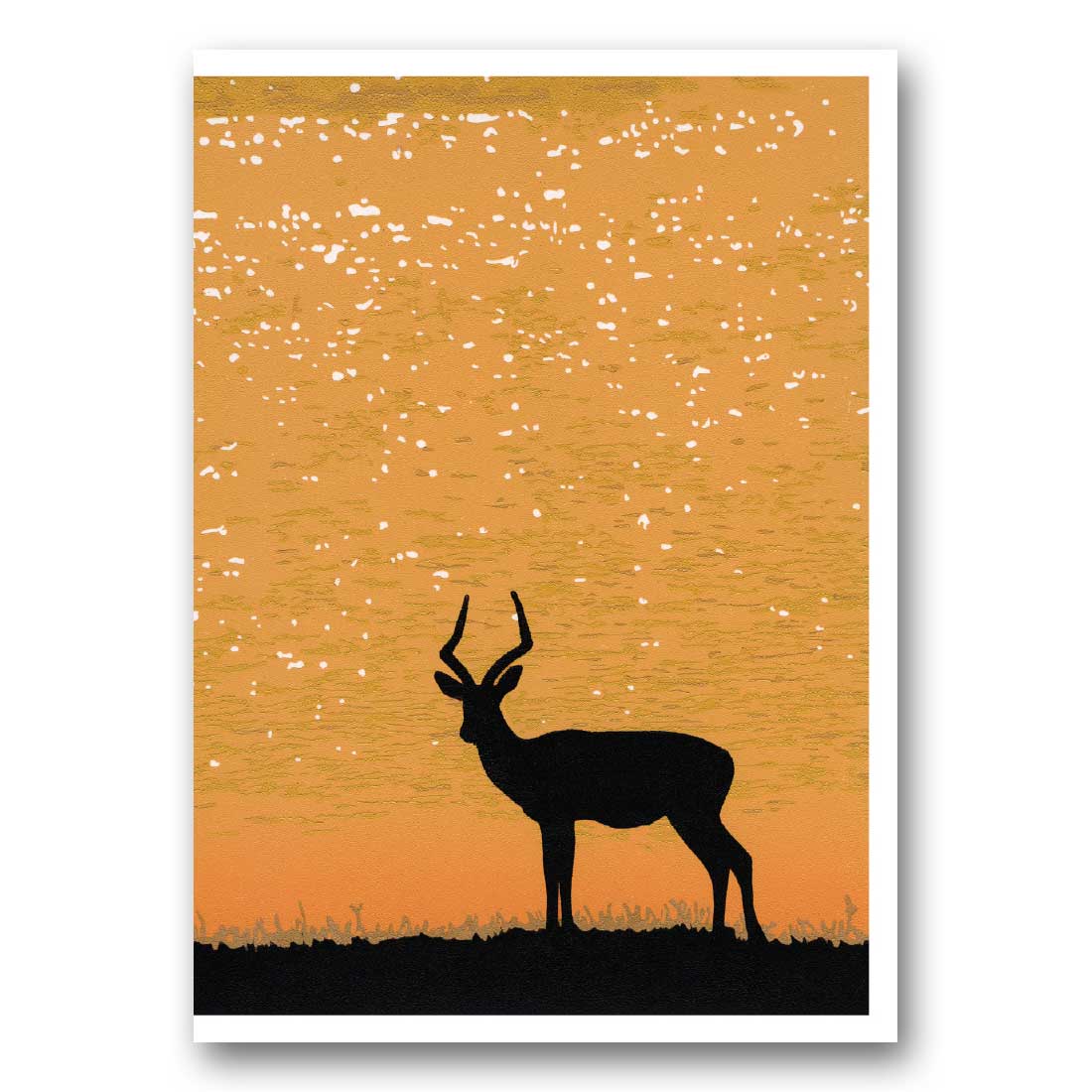 At the end of the day – Greeting Card