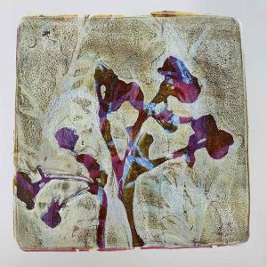 Gel Print Monotype workshop September 2019