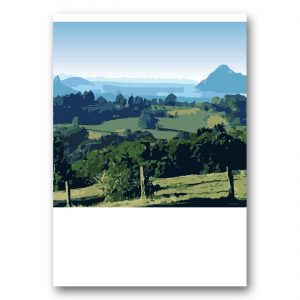 Glass house - card front