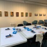 Grounded Carers group monotype workshop