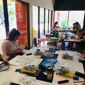 Noosa Regional Gallery – Linoprinting 101 Workshop