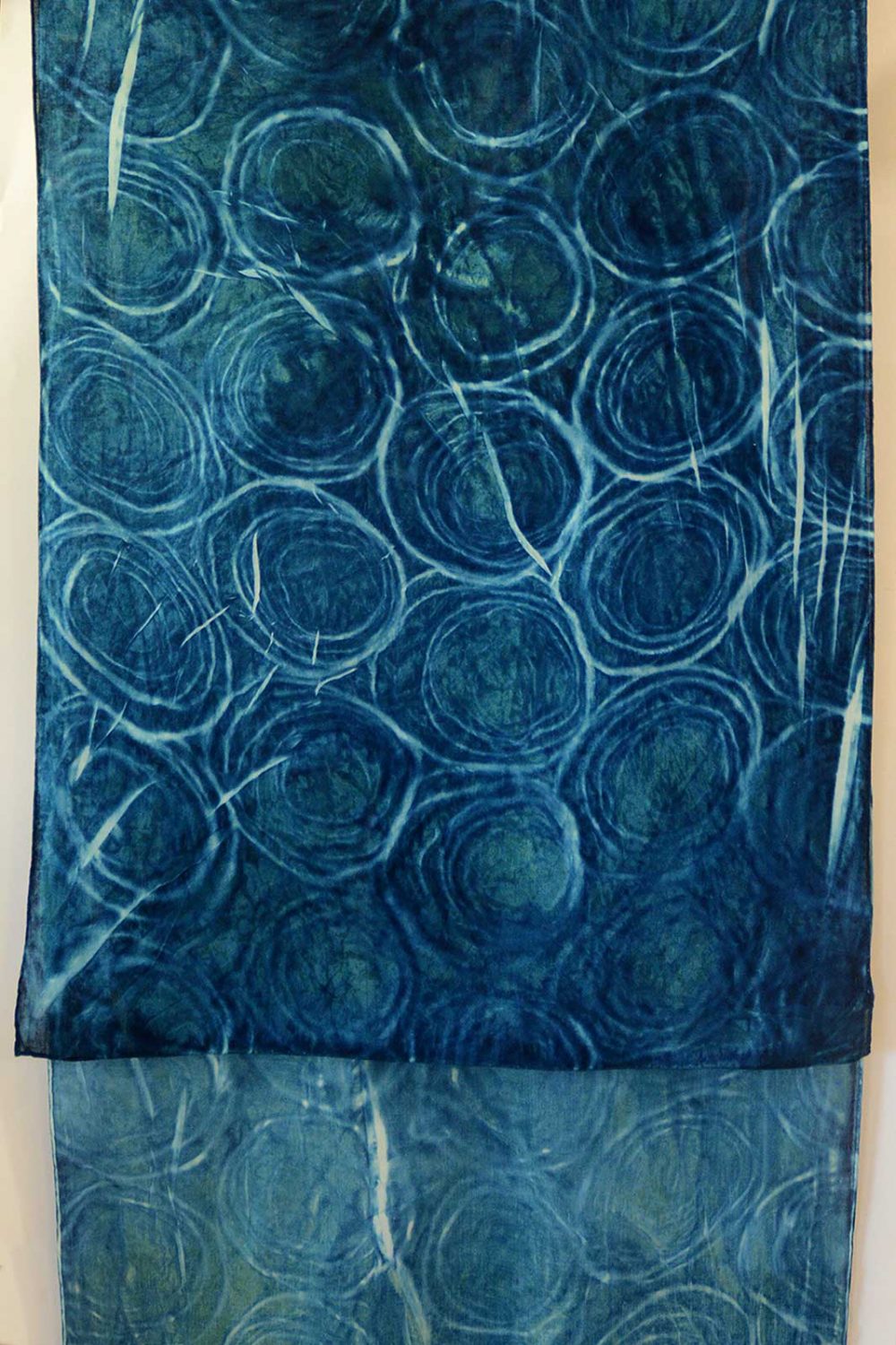 Cyanotype Cotton Scarf CCS-200-02