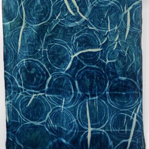 Cyanotype Cotton Scarf CCS-200-02