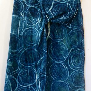 Cyanotype Cotton Scarf CCS-200-02