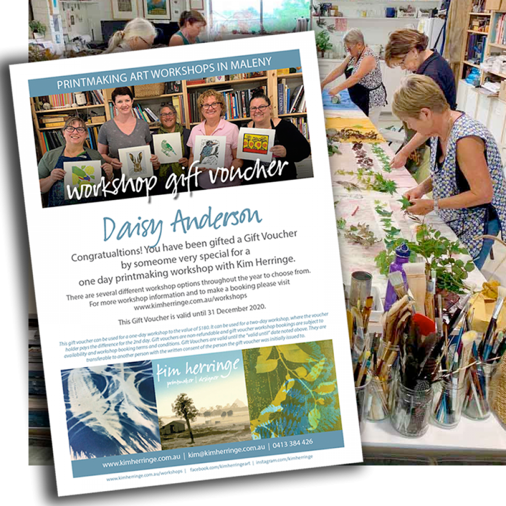 Voucher for Printmaking Workshop