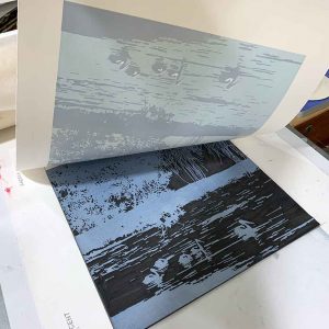 Out for the day - layer 2 printing in progress