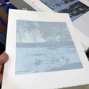 Out for the day - layer 2 printed