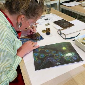 Metal Plate Etching workshop