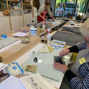 Metal Plate Etching workshop