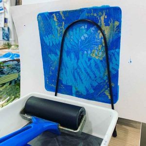 Gelatin Plate Monoprinting workshop, June 2020
