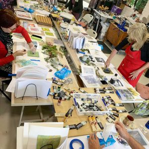 Gel Plate Monoprint Workshop August 2020