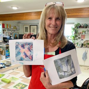 Gel Plate Monoprint Workshop August 2020