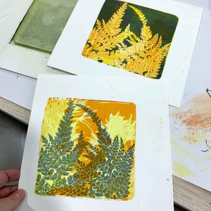 Gel Plate Monoprint Workshop August 2020