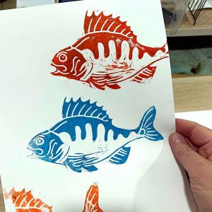 Linoprinting 101 Workshop August 2020