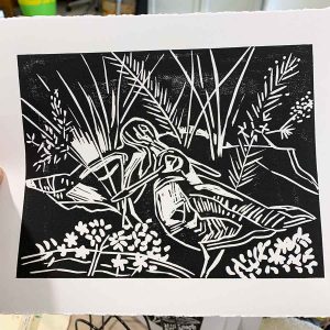 Linoprinting 101 Workshop August 2020