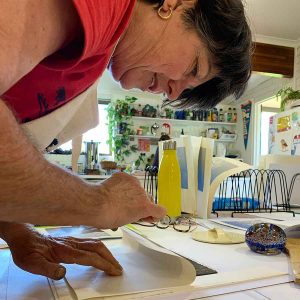 Reduction Linocut Workshop August 2020
