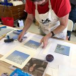 Reduction Linocut Workshop August 2020