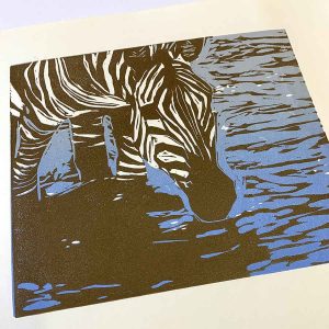 Reduction Linocut Workshop August 2020
