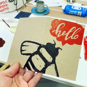 Linoprinting 101, September 2020