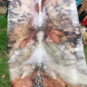 Eco-printing on silk - October 2020