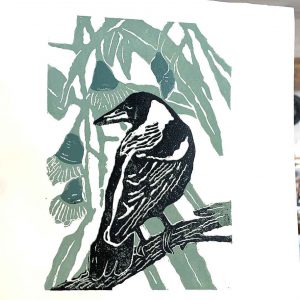 Reductio linocut workshop - October 2020