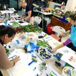 Gelatin Plate Monoprinting workshop Oct 2020