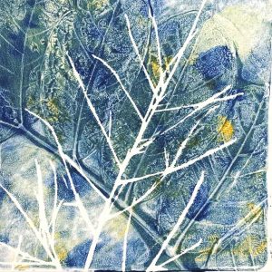Gelatin Plate Monoprinting workshop Oct 2020