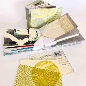'Seasons' Artist Books postcard print exchange