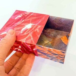 Origami treasure boxes