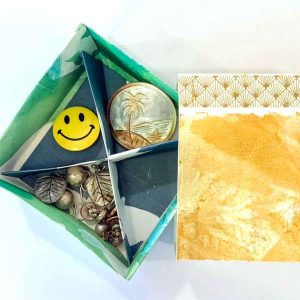 Origami treasure boxes