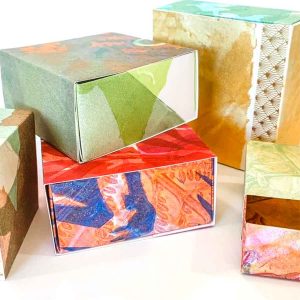 Origami treasure boxes