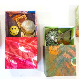 Origami treasure boxes