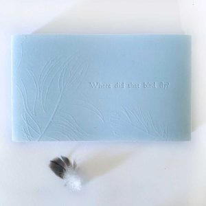 Where did that bird fly? an artist book by Kim Herringe