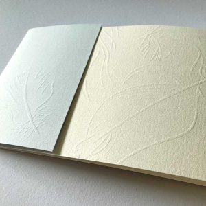 Where did that bird fly? artist book, inside front cover